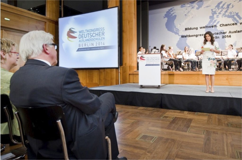 Frank-Walter Steinmeier and Ana Plasencia